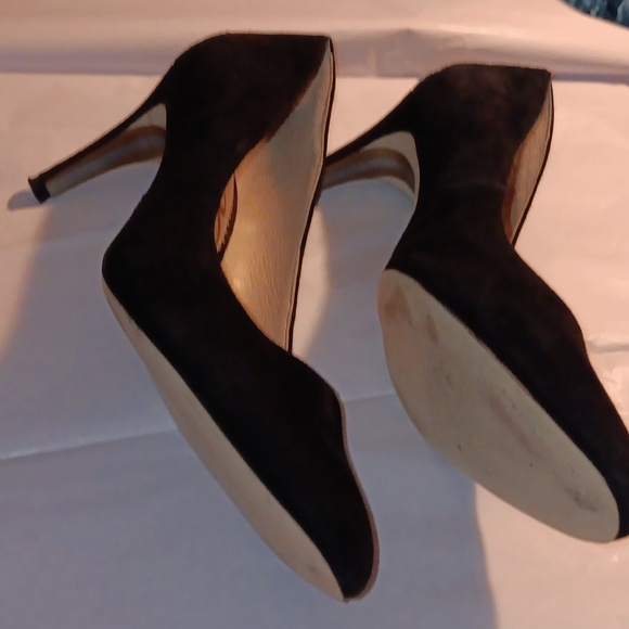 Sz6 Sam Edelman black suede pumps - Picture 3 of 6